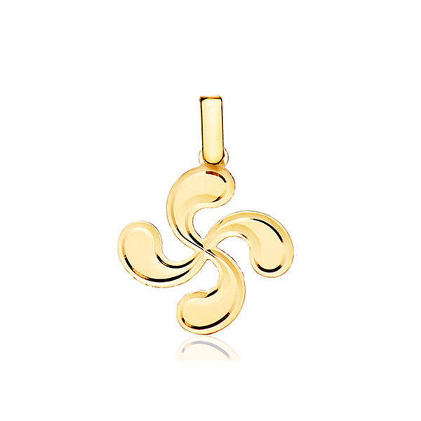 Pendentif or jaune 750/1000 "Triskell"