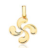 Pendentif or jaune 750/1000 "Triskell"