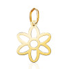 Pendentif or 18 carats "fleur ajourée"