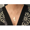 Pendentif or 750/1000 "Corse et tête de Maure"