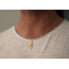 Pendentif or 9 ou 18 carats "Corse et tête de Maure"