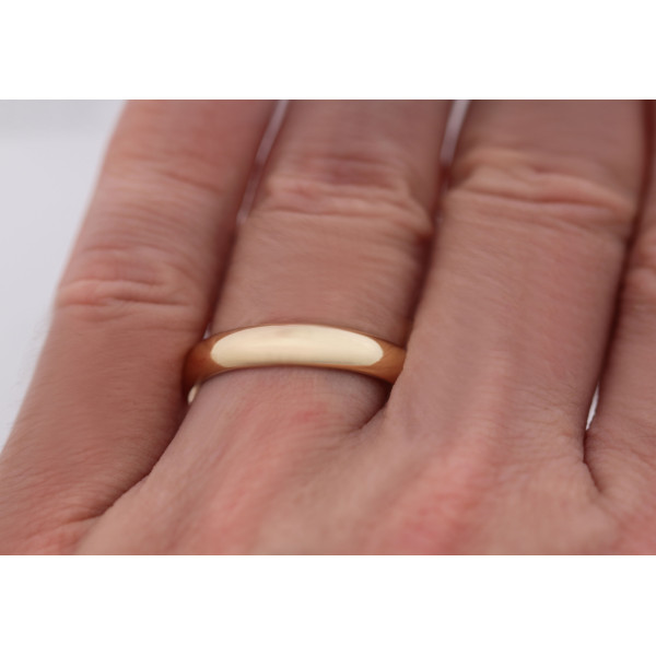 Alliance Breuning or jaune 18 carats