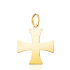 Pendentif croix de templier en or 18 carats