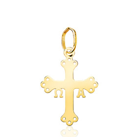 Pendentif or 18 carats croix Covadonga