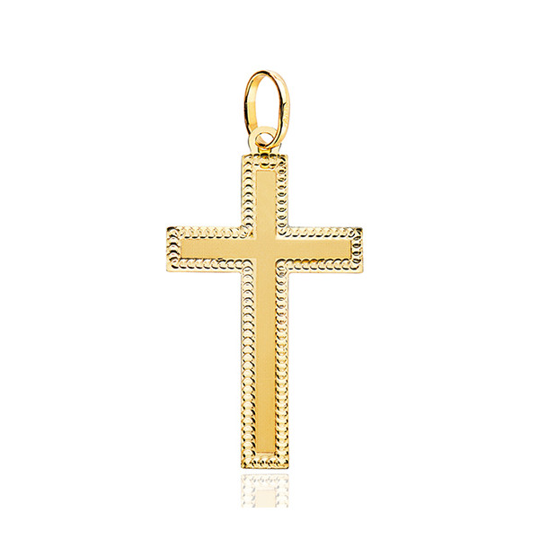 Pendentif croix en or 18 carats