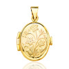 Pendentif cassolette or jaune 18 carats