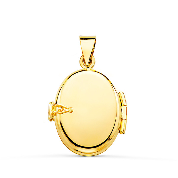 Pendentif cassolette or jaune 750/1000