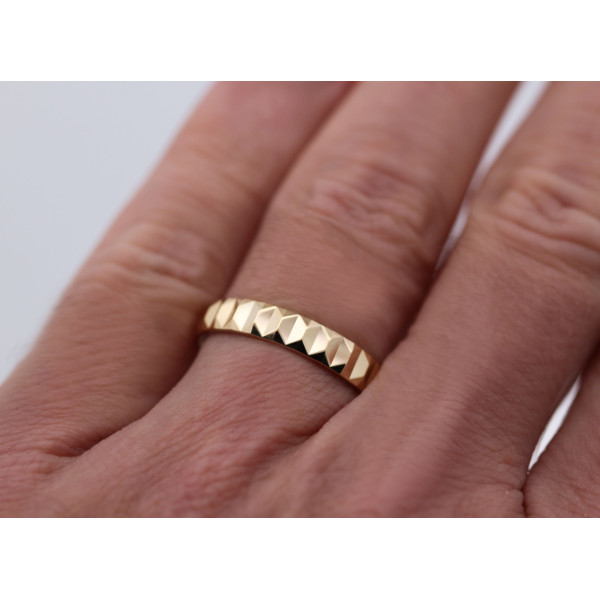 Alliance or jaune 18 carats
