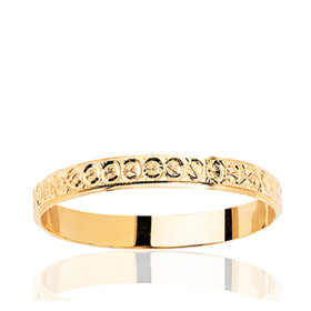 Alliance or jaune 18 carats