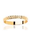 Alliance or jaune 18 carats
