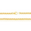 Bracelet or jaune 18 carats maille jaseron pour femmes
