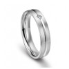 Bague alliance lucien Pfertzel platine diamant 0,050 carat