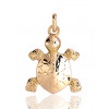 Pendentif or 18 carats "tortue"