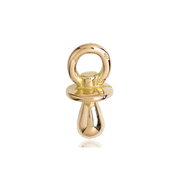 Pendentif or 18 carats "tétine"