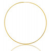boucles d'oreilles femme créoles or jaune 18 carats de diamètre 60 mm