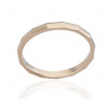 Bague alliance ATELIER P. en or jaune 18 carats pour femme 2 mm