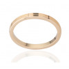 Bague alliance ATELIER P. en or jaune 18 carats pour femme 2 mm