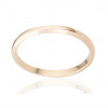 Bague alliance ATELIER P. en or jaune 18 carats pour femme 2 mm ruban confort