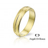 Bague alliance Angeli Di Bosca en or jaune 18 carats 5 mm