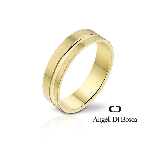 Bague alliance Angeli Di Bosca en or 18 carats