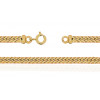 Bracelet femme or jaune 18 carats maille Anglaise 18 cm