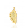 Pendentif en or 18 carats Corse
