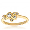 Bague Garden Party en or jaune 18 carats et diamants 0,16 carat