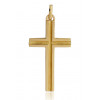 Pendentif croix en or 18 carats de dimensions 30 x 17 mm